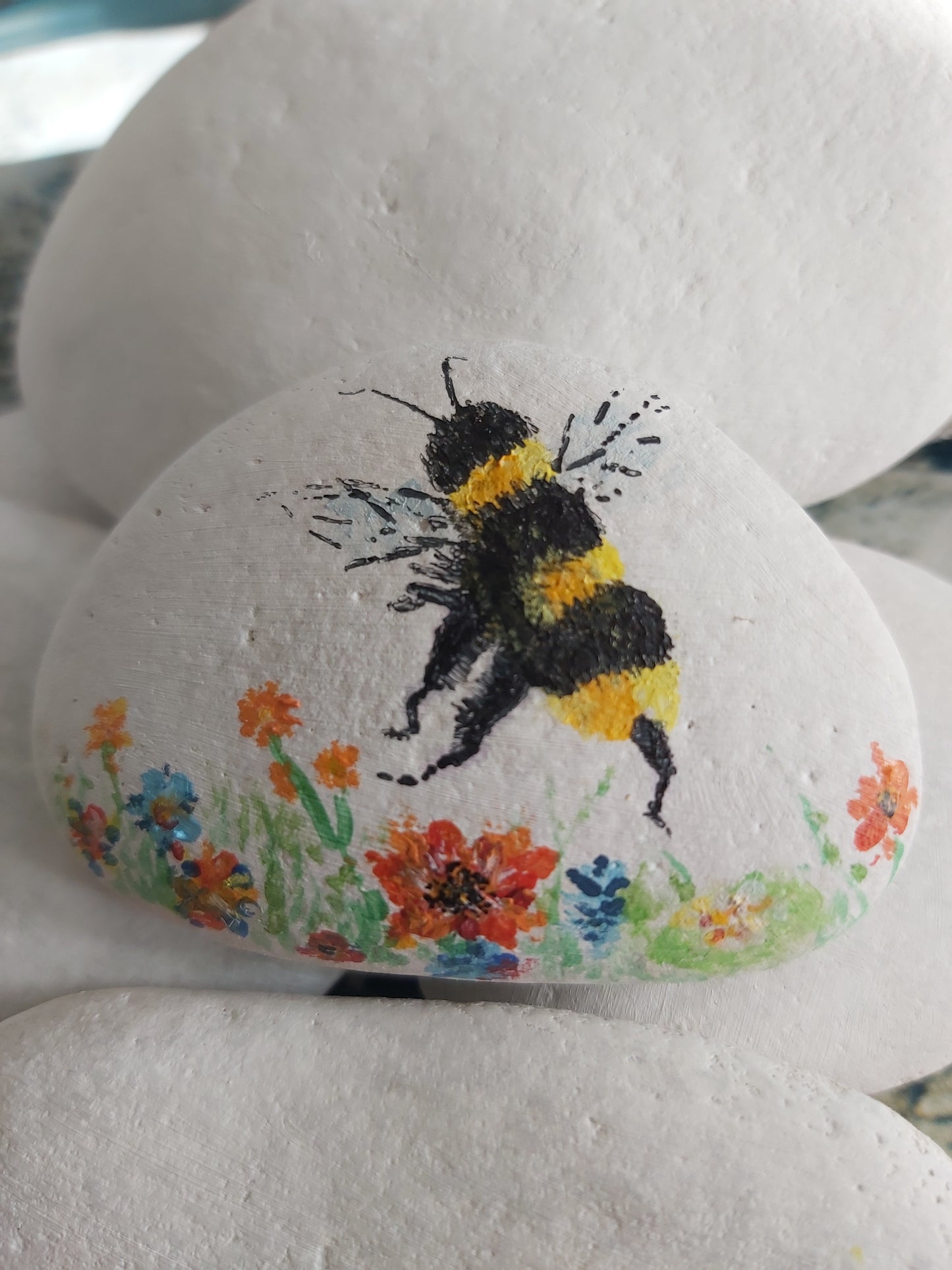 Handpainted Bees