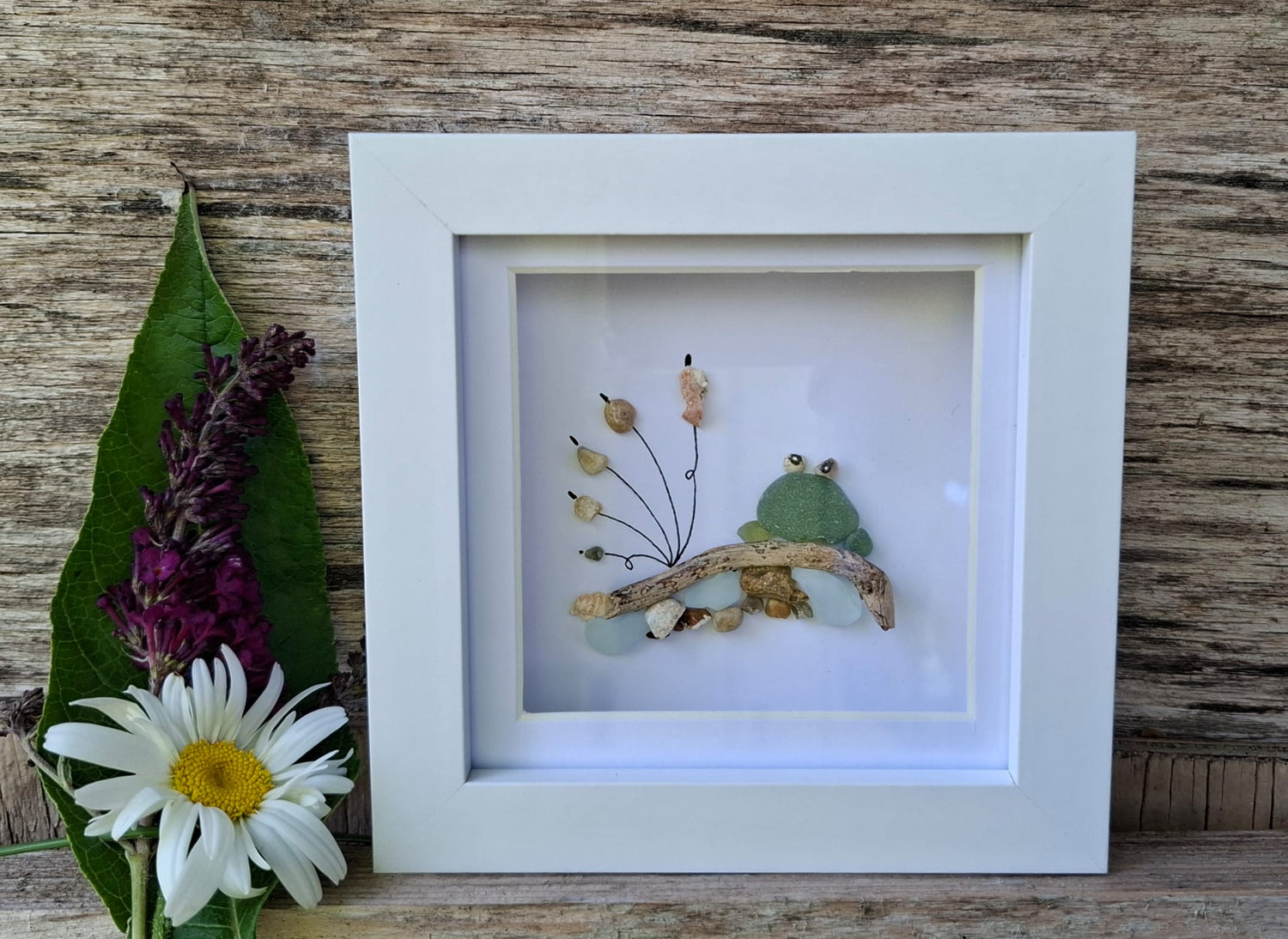 Small Seaglass Box Frames