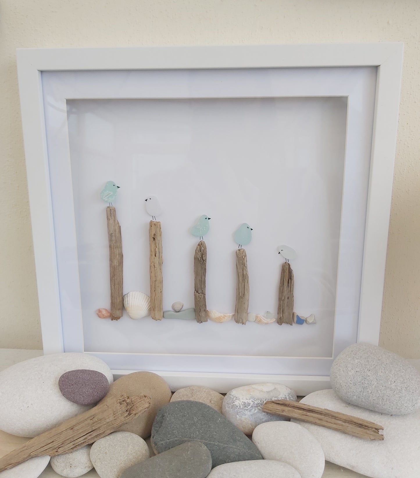 5 Birds on 5 Posts