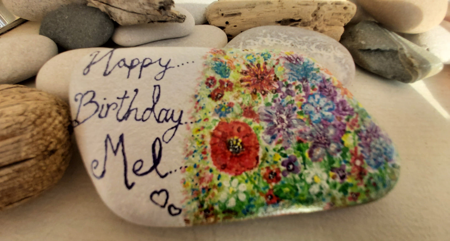 Handpainted Pebbles - Commissions