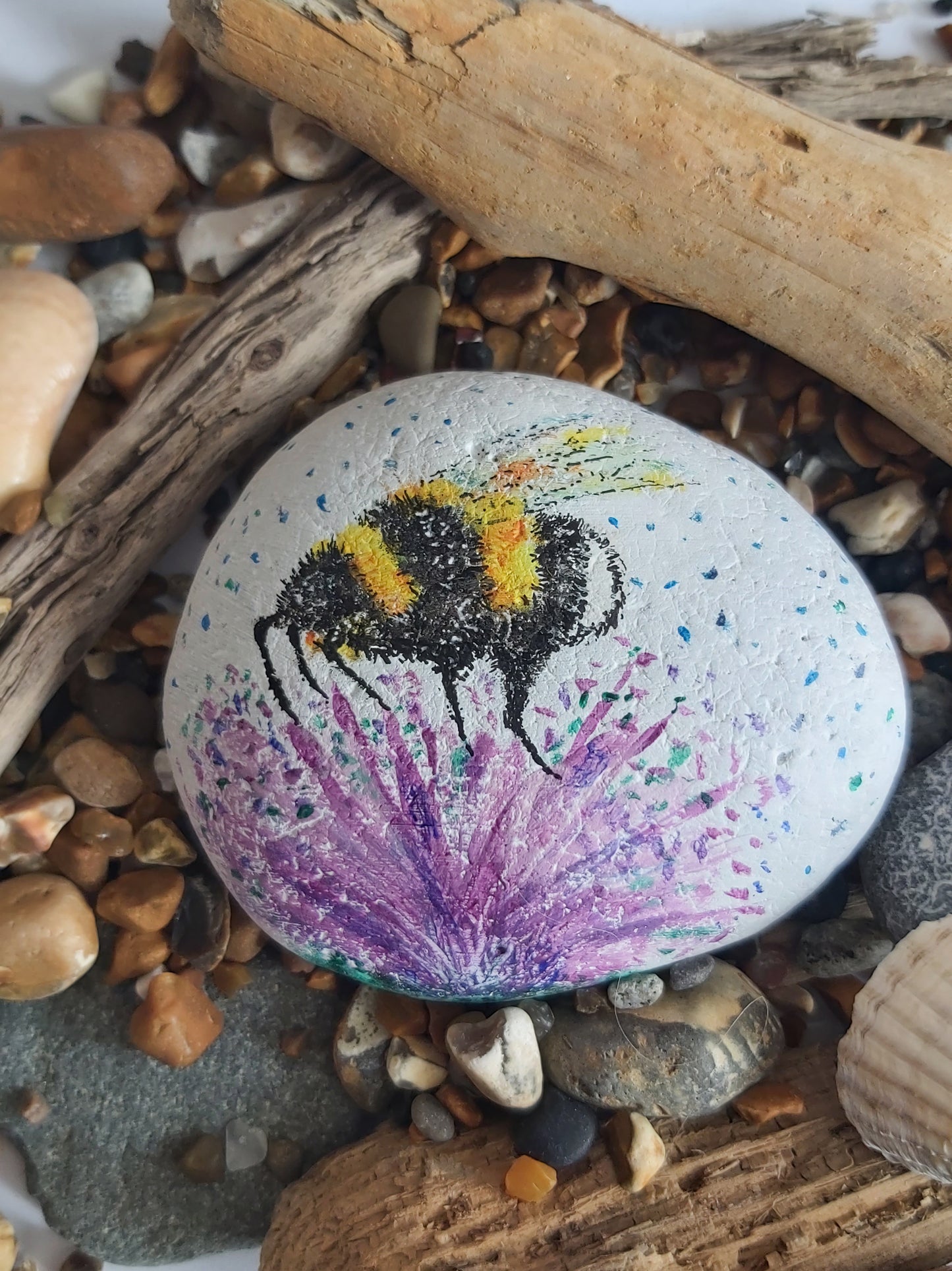 Handpainted Bees