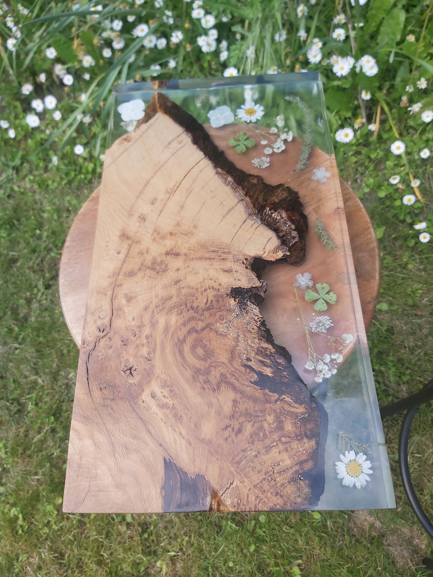 Wood & Resin Table Top Samples