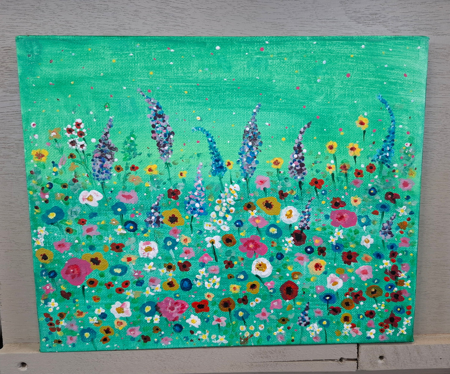 Handpainted Wildflower Meadow