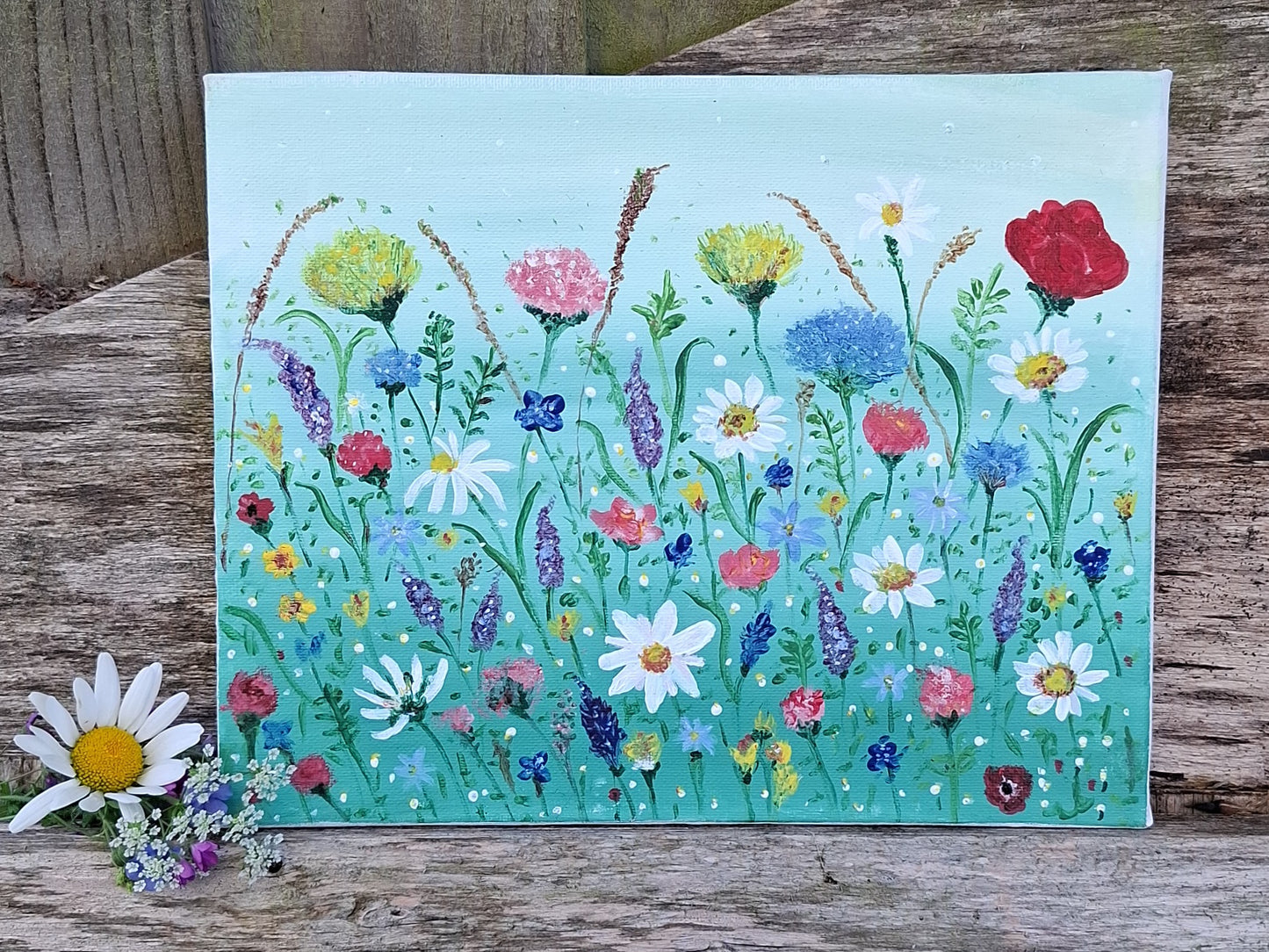 Handpainted Wildflower Meadow