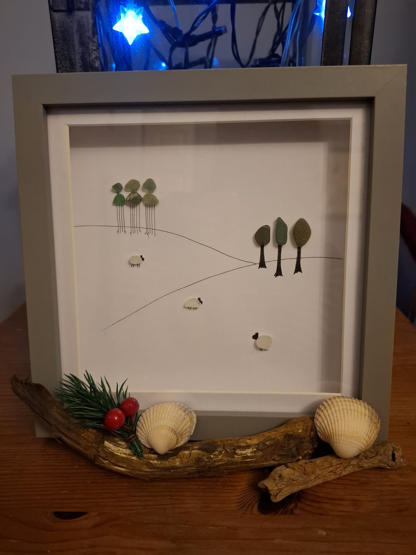 Sheep & Trees
